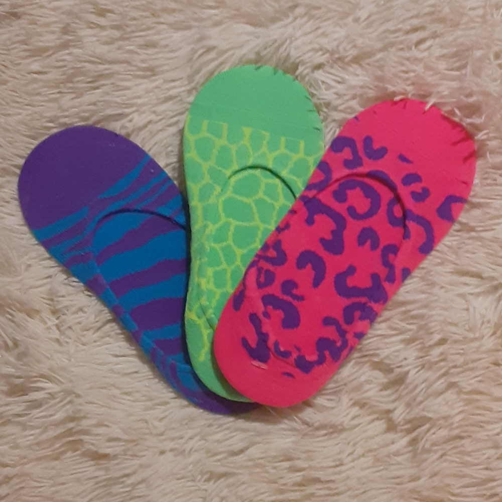 Famous Footwear secret socks (3 pair)